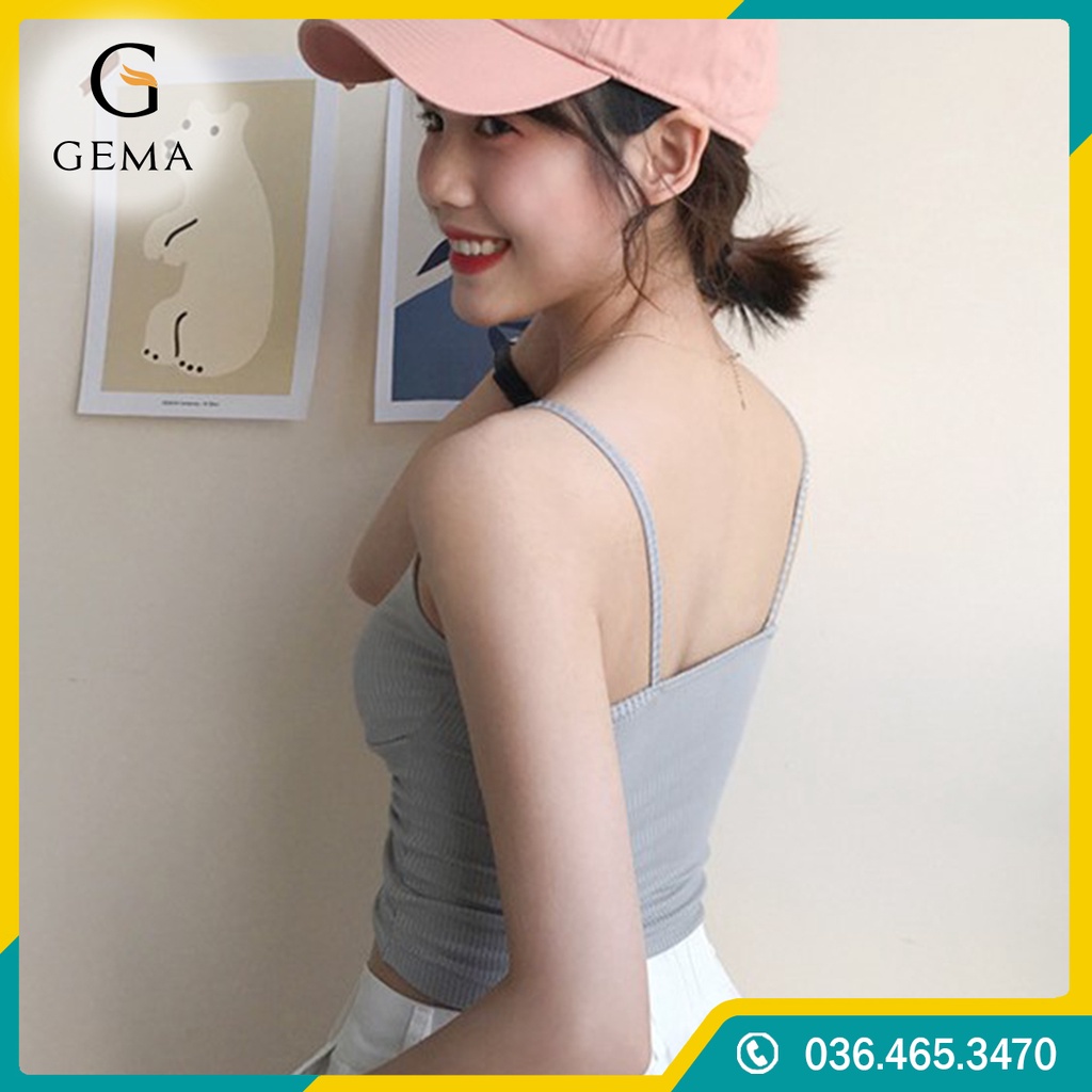 Bra thun tăm chéo siêu xinh, Áo ngực thun tăm chéo dây mảnh mẫu mới