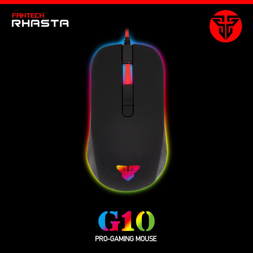 Chuột gaming Fantech G10 RHASTA 2400dpi 4D có LED