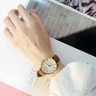 [GIÁ LẺ =SỈ] Đồng hồ nữ dây da viser cao cấp