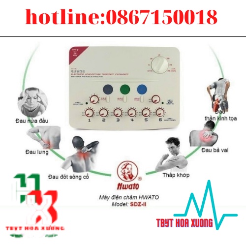 Máy  Điện Châm, Châm Cứu Hoa Đà HWATO SDZ II