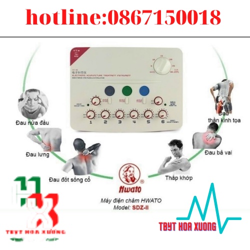 Máy  Điện Châm, Châm Cứu Hoa Đà HWATO SDZ II