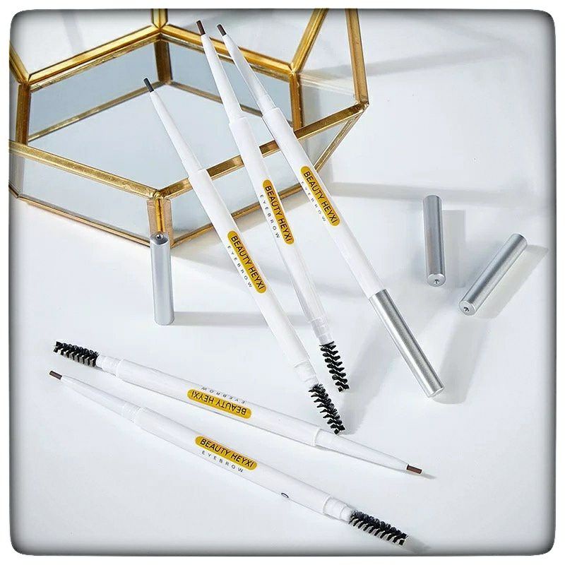 Chì kẻ mày 2 đầu nét mảnh HEYXI Verythin Eyebrow Pencil