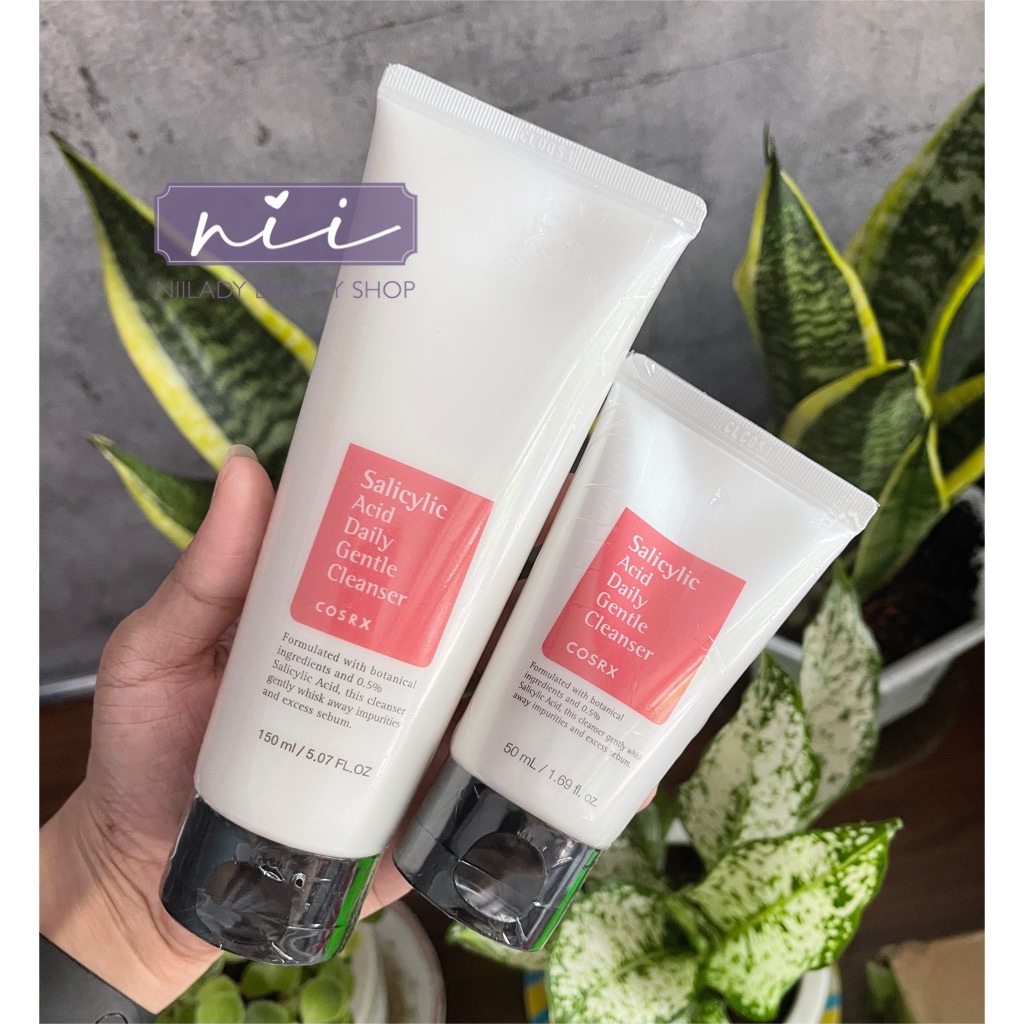 Sữa rửa mặt Cosrx Salicylic ACID Daily Gentle / Cosrx Low PH Good Morning Gel Cleanser