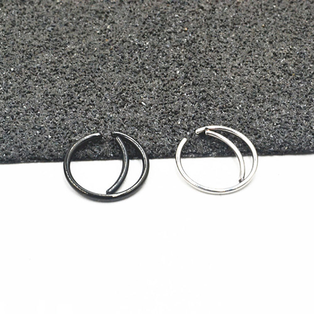 1 Khuyên Mũi Hình Mặt Trăng Thời Trang Cá Tính