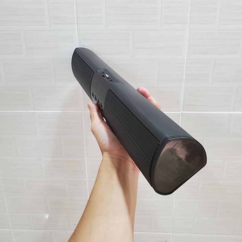 Loa Bluetooth A2 Mini dáng dài 2 loa cực đỉnh, kiểu dáng sang trọng, hỗ trợ thẻ nhớ, usb, đài FM