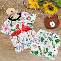 Bộ 3d thun lạnh cho bé gái