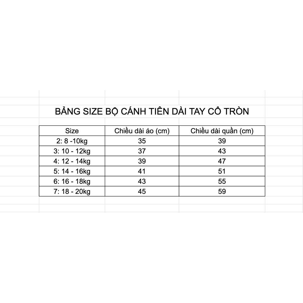 Bộ Quần Áo Thu Đông Bé Gái FREESHIPĐồ Bộ Dài Tay Cho Bé 8-20kg – Quần Áo Cánh Tiên Dễ Thương Cho Bé Gái Chất Len Nhung