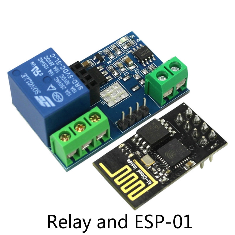 Module điều khiển wifi/ứng dụng điện thoại ESP8266 ESP-01S ESP8266 ESP-01 5V phạm vi 400m cho nhà thông minh IOT