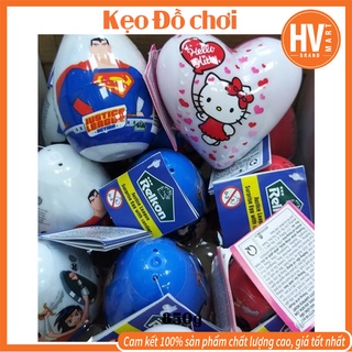 Kẹo đồ chơi trẻ em relkon. hello kitty, trứng siêu nhân