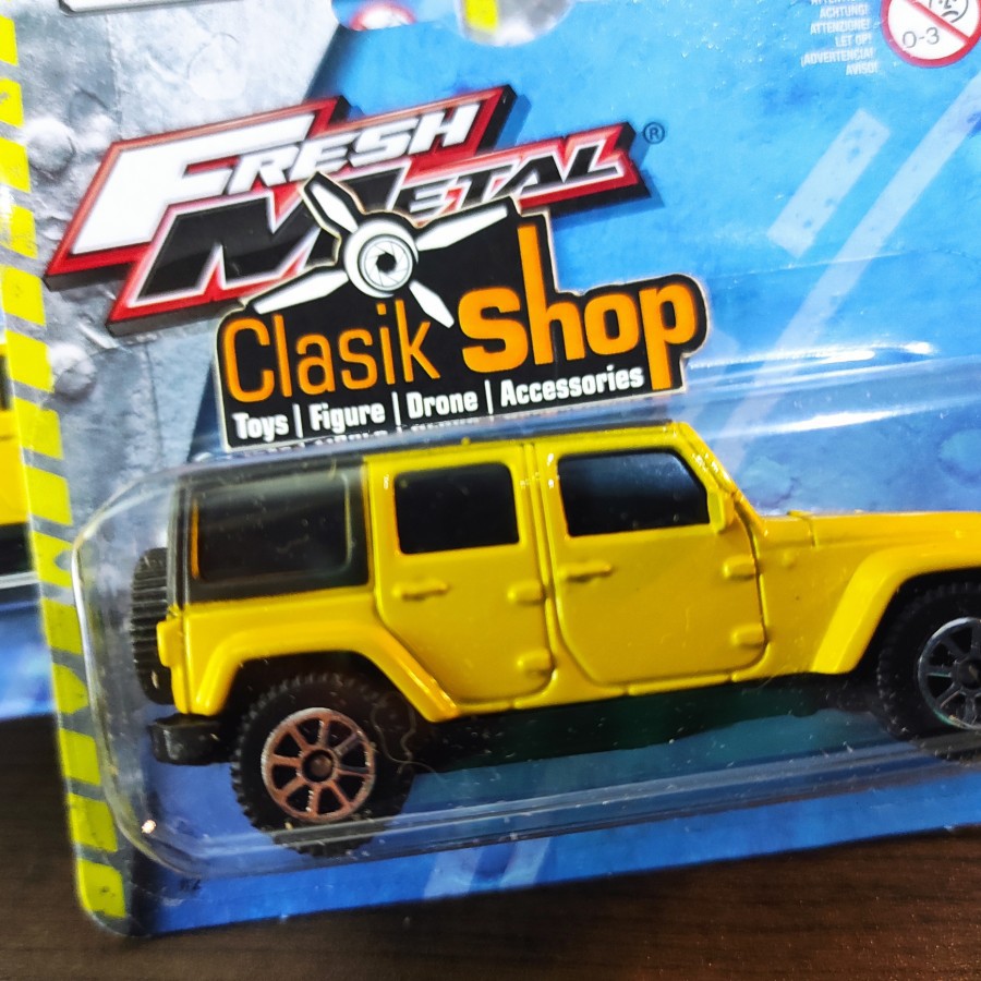 Maisto Mô Hình Xe Jeep Wrangler Tỉ Lệ 1: 64