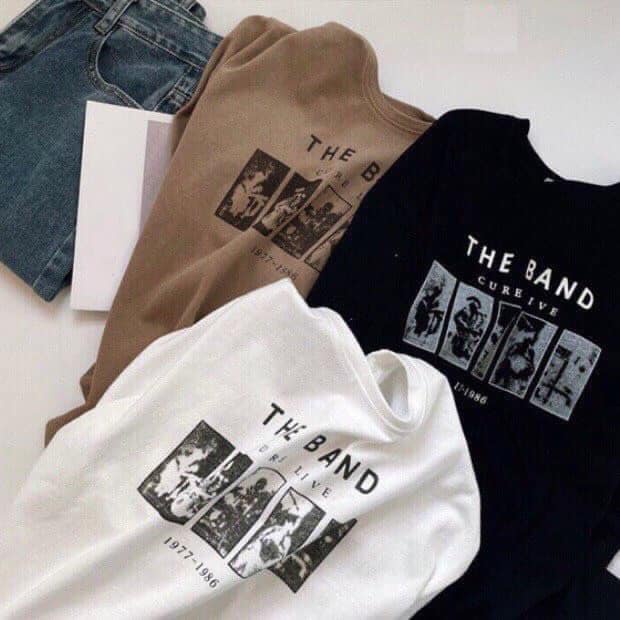 Áo Thun 3158 THE BAND Chất Cotton Tuyết Nhung Loại 1 Samsam4896