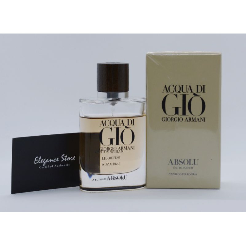 [CHÍNH HÃNG SIÊU RẺ] Mẫu thử nước hoa nam Acqua Di Giò Giorgio Armani Absolu  Eau de Parfum