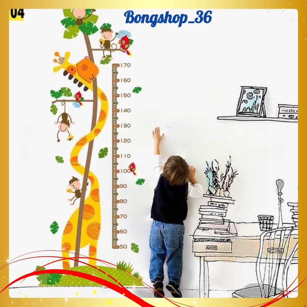 Decal Dán Tường Hình Các Con Vật Dán Tường Cho Bé . Đề Can Dán Tường Trang Trí Phòng Ngủ, Phòng Học Cho Bé.