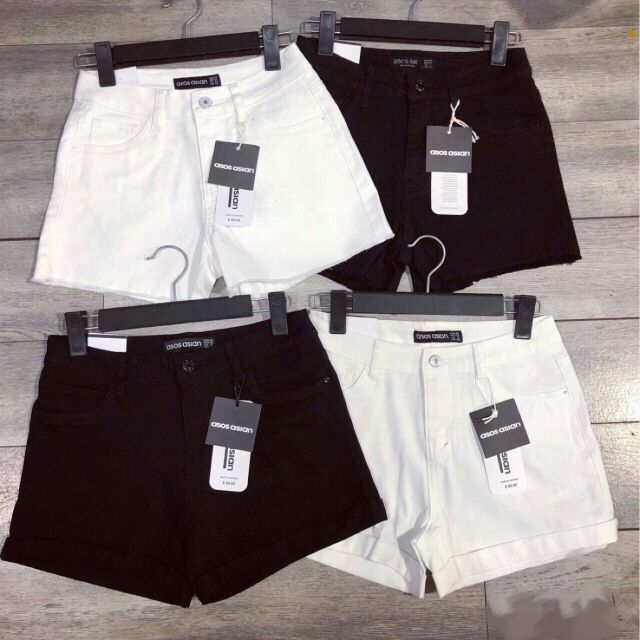 Quần sooc bò nữ co giãn