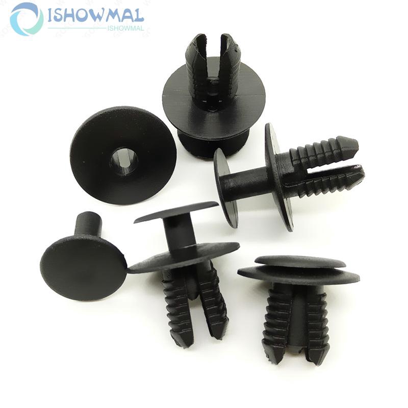Set 50 Đinh Tán Nhựa 9mm Cho Xe Mercedes Benz Bmw