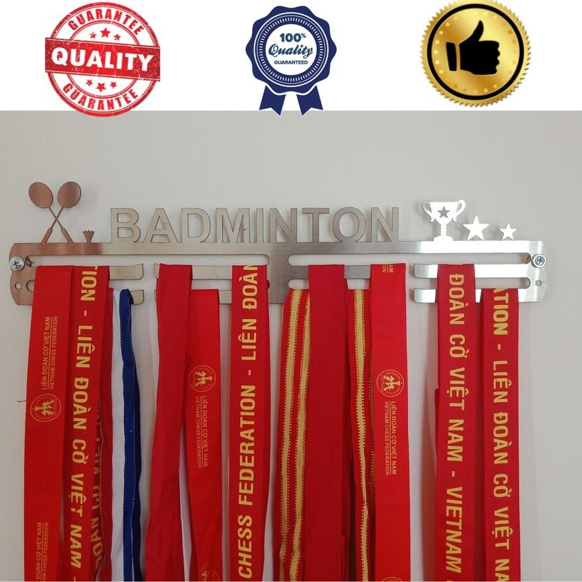 Giá treo Huy Chương Cầu lông,  medal hanger, nhận thiết kế mẫu riêng