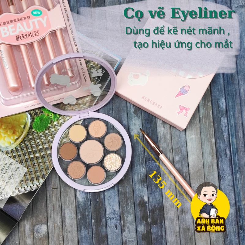 Cọ bộ trang điểm nhỏ gọn KELI Beauty 7676