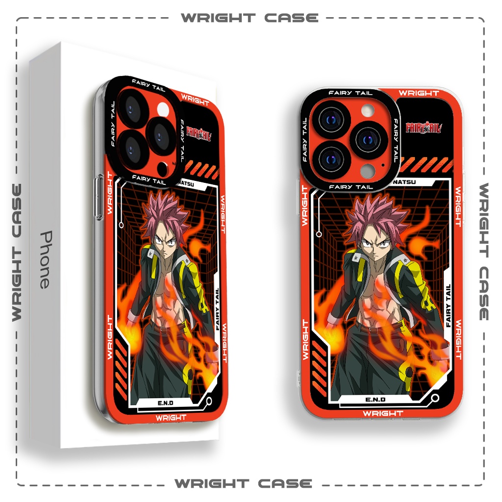 Ốp lưng iphone cạnh vuông Natsu Fairy Tail Anime 6plus/7/8/8plus/x/xs/11/12/pro/max/plus/promax