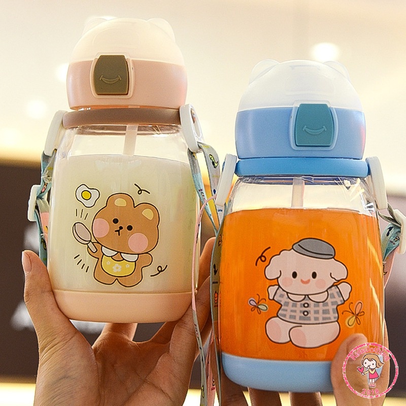 Bình Nước Nhựa Dễ Thương Cho Bé