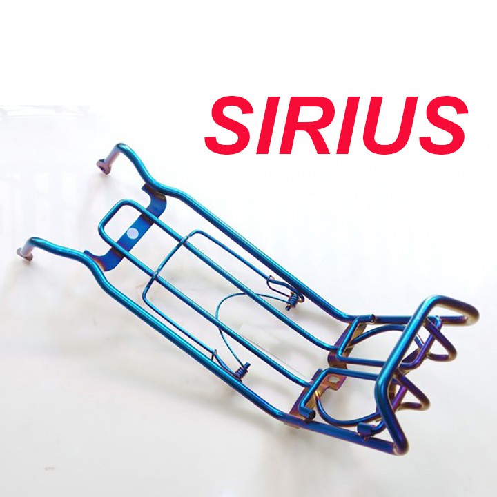 BAGA GIỮA INOX XI 7 MÀU XE SIRIUS, SIRIUS Fi