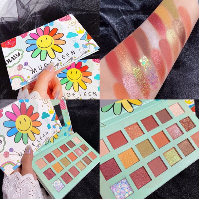 Bảng mắt Muge Leen 18 ô hoa mặt trời DAISY | BigBuy360 - bigbuy360.vn