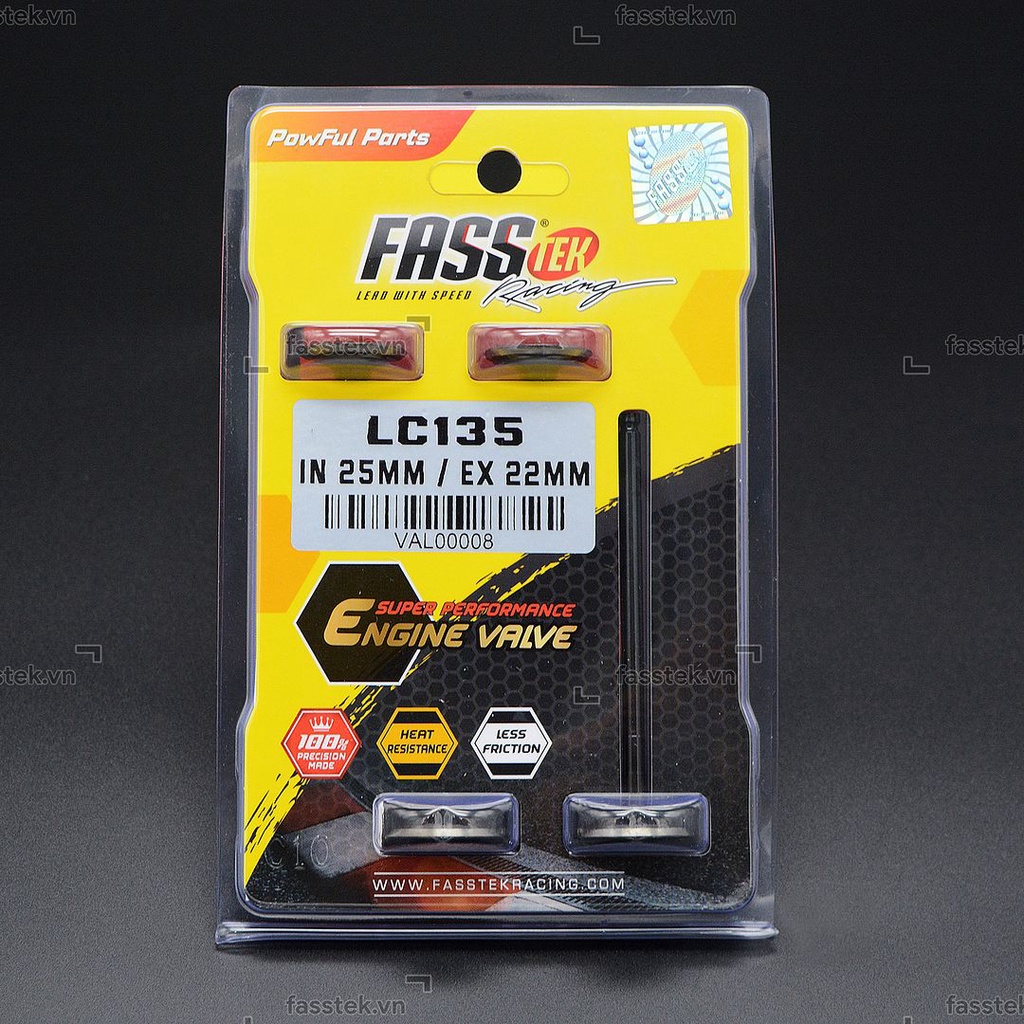 Su-pap Fasstek Racing 22/25 cho Exciter 135/150