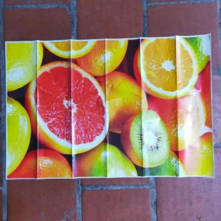 Tranh dán tường bếp cách nhiệt (Khổ to 60*90)