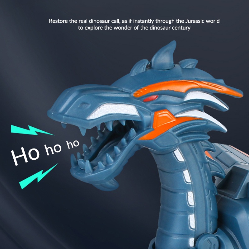 Đồ chơi khủng long robot ZHAN QI TOYS sử dụng pin kèm đèn led đa năng cho trẻ