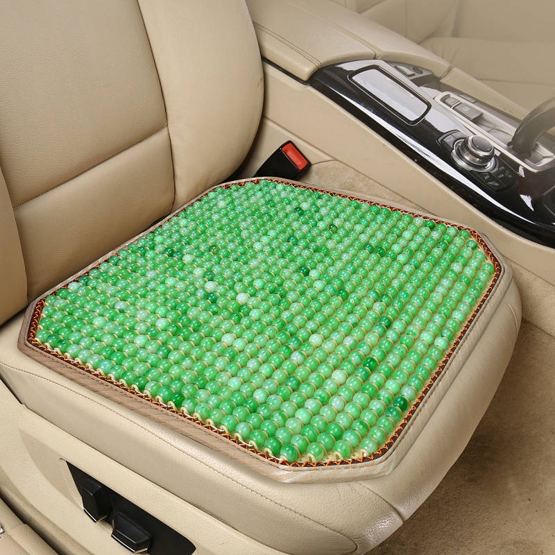 Bodhi Seed Car Cushion Summer Single Piece Office Seat Cushion Cool Cushion Summer Breathable Single Seat Pad Non-Slip Auto department store supplies
