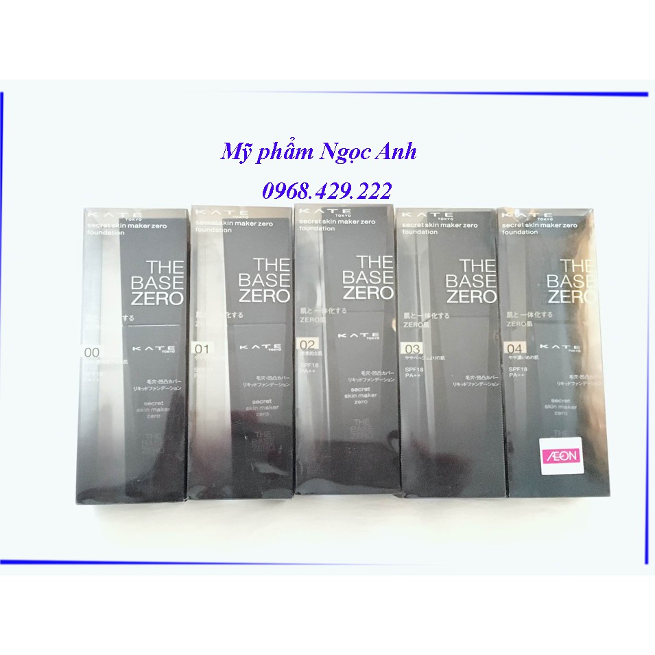 Kem nền Kate Tokyo (ĐÁNH NHƯ KHÔNG TONE 03,04 : DA TỰ NHIÊN) | BigBuy360 - bigbuy360.vn