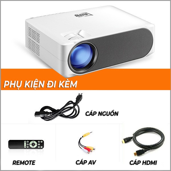 Máy Chiếu AUN F175s - Độ Phân Giả Fullhd 1080 - Siêu Sáng - Bảo Hành 12 Tháng
