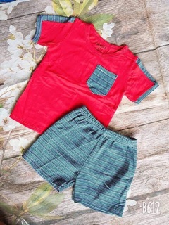 Set 3 bộ cộc tay bé trai