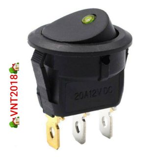 Công tắc ON/OFF  12V phi 19mm có đèn led