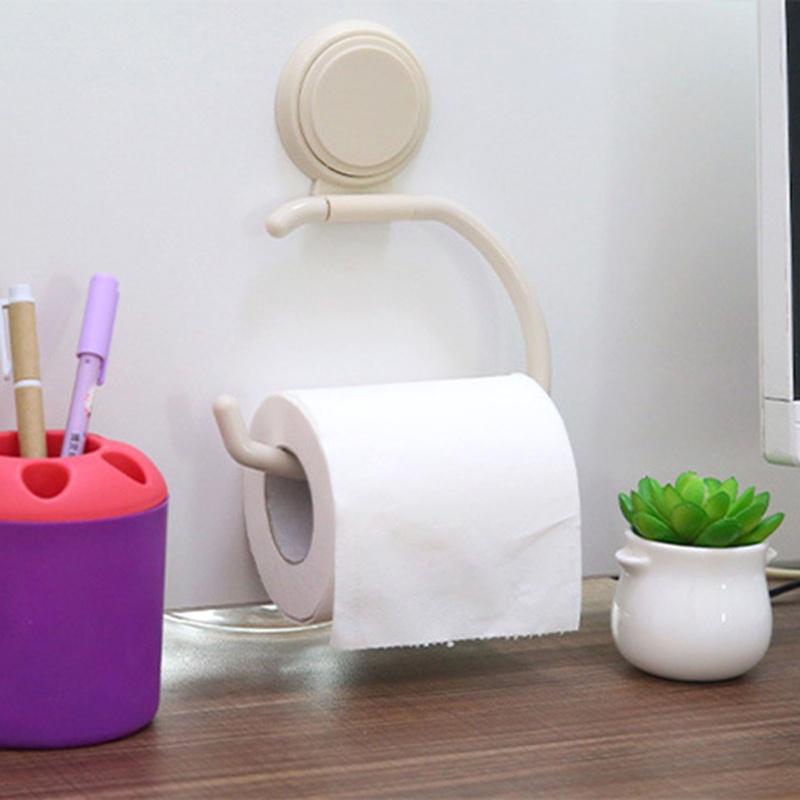 Giá Đỡ Cuộn Giấy Vệ Sinh / Chìa Khóa Gắn Tường Tiện Dụng Cho Phòng Tắm