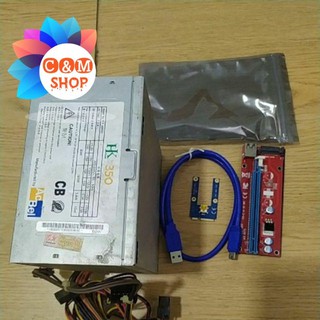 nguồn 550w+ bộ đế egpu