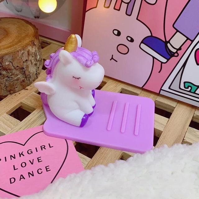 Giá đỡ điện thoại Unicorn dẻo tiện lợi