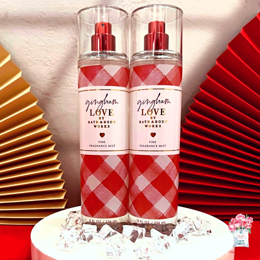 Xịt Thơm Toàn Thân Bath & Body Works Gingham Love Hương Thanh Mát Dễ Chịu Giúp Dưỡng Da Mịn Màng 236ml