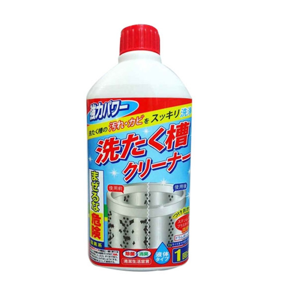 Chai nước tẩy lồng máy giặt 400ml Nội Địa Nhật Bản