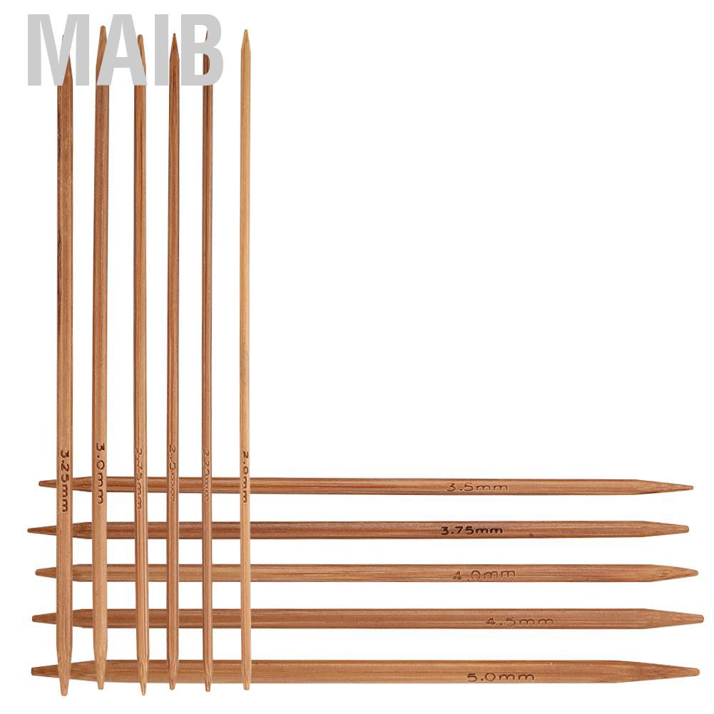 Set 11 Kim Đan Len Thủ Công Hai Đầu Nhọn Bằng Carbon Mạ Kẽm Sáng Tạo Diy