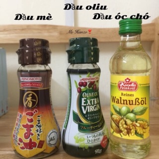 Com bo các loại dầu ăn cho bé