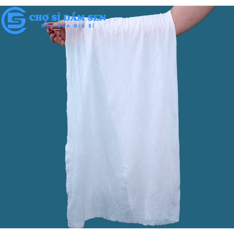 Khăn tắm Nén Du Lịch cotton 70*100cm dùng 1 lần Khăn Đa Năng Tự Nhiên Thấm Nước Tốt G385-KhanTamNen-Do