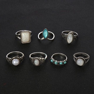 💍 Set nhẫn Boho 7 chiếc 💍