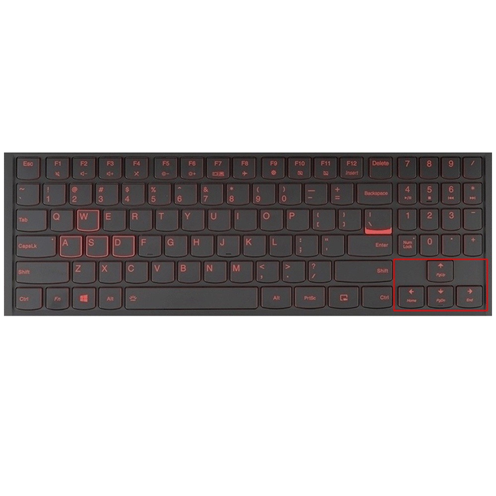 Miếng Dán Bảo Vệ Bàn Phím Silicon Siêu Mỏng Cho Lenovo Legion R720-15Ikbn R730 Y540 Tpr 15.6 Inch
