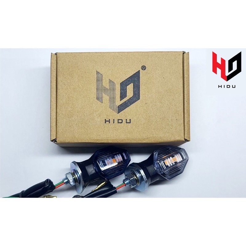 Đèn Xi Nhan K5 Hidu Gắn Xe Máy Mẫu Vairo Nhỏ Gọn ( giá 1 đôi)