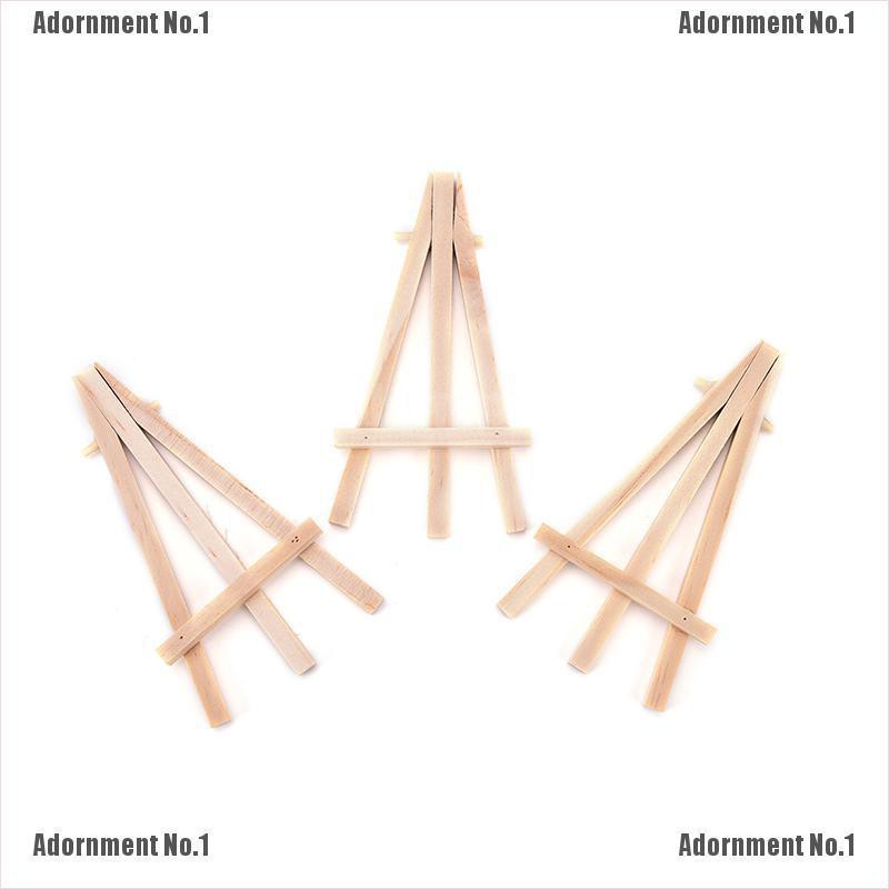 Set 1/3 giá đỡ bảng giấy vẽ mini bằng gỗ chuyên dụng