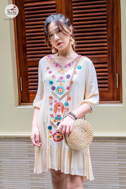 🌈Khuyên tai Vintage, bông tai xinh sắc màu phong cách Boho nhiều mẫu chọn