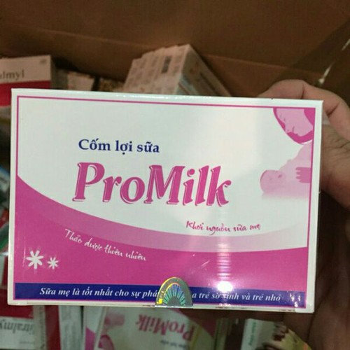 [GIÁ GỐC] Cốm lợi sữa ProMilk sữa cho mẹ hộp 20 gói