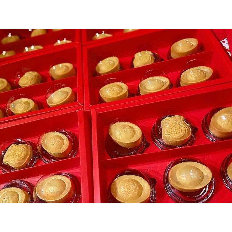 Hộp Pet cầu, khay tròn 10 cái  đựng bánh trung thu Đài Loan 10 cái