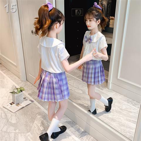 6▲☊❁Nhật Bản, cô gái, trẻ em, trang phục JK, thời trang, mùa hè, áo