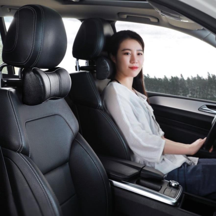 Baseus -BaseusMall VN Gối tựa đầu chống mỏi vai, cổ dùng trên xe hơi Baseus First Class Car Headrest